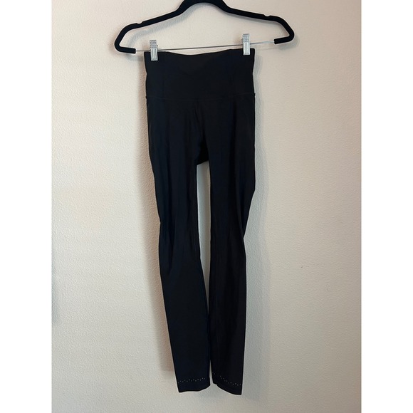lululemon athletica Pants - Lululemon Black High Rise Workout Leggings Athleisure Activewear